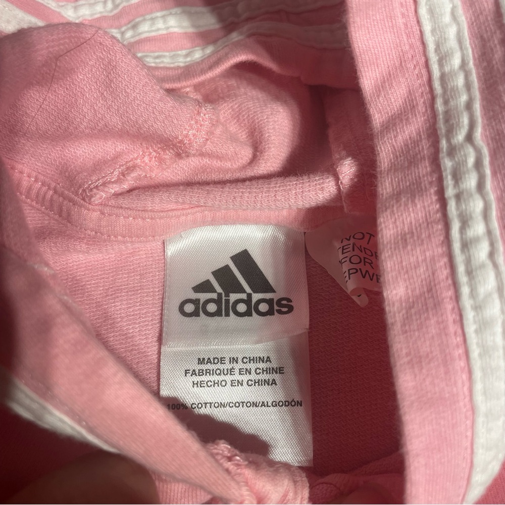 Adidas Light Pink Kids Footie One Piece - Picture 3 of 5